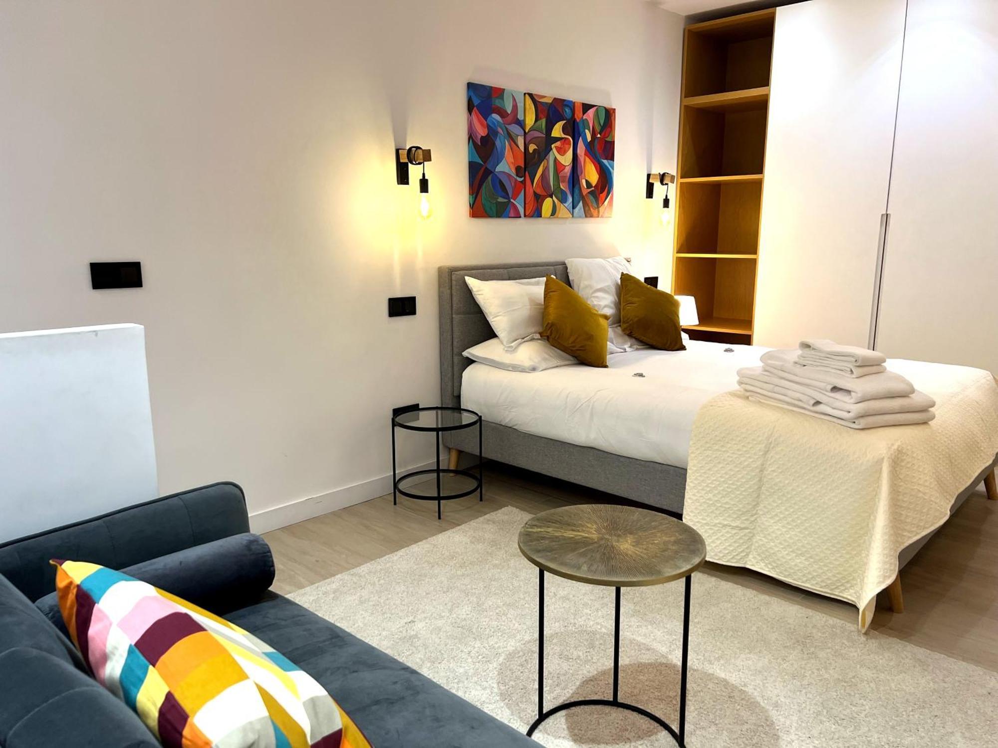 Duplex Moderno Y Acogedor Junto A Atocha Leilighet Madrid Eksteriør bilde