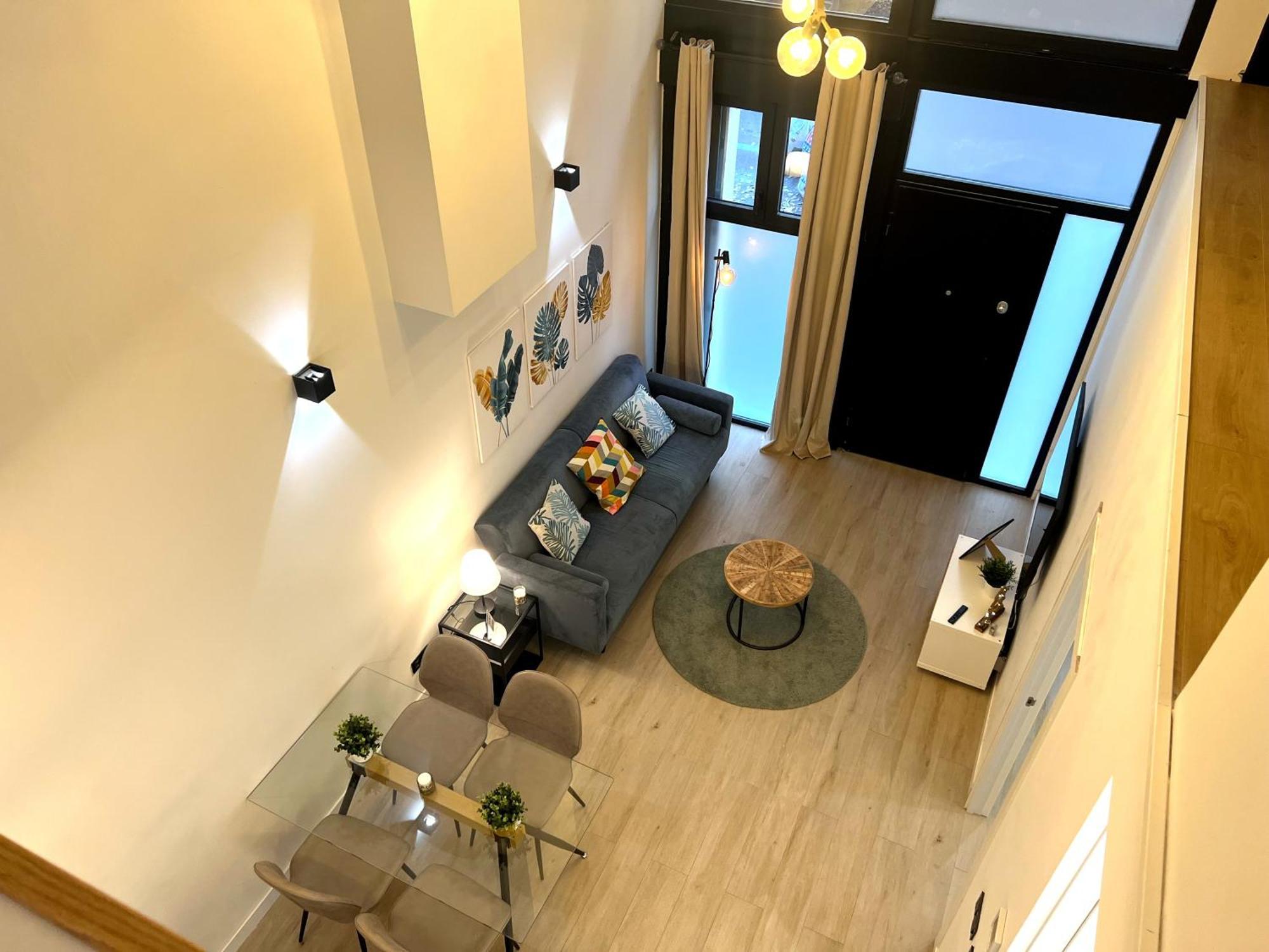 Duplex Moderno Y Acogedor Junto A Atocha Leilighet Madrid Eksteriør bilde