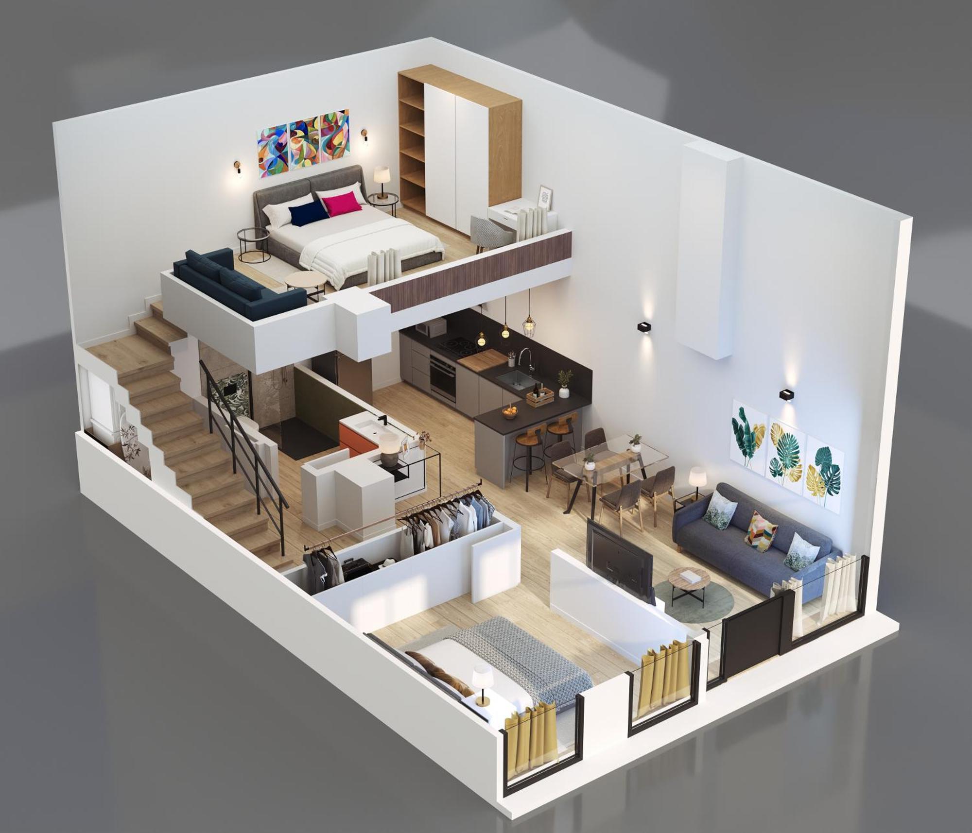 Duplex Moderno Y Acogedor Junto A Atocha Leilighet Madrid Eksteriør bilde